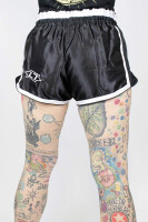 Less Talk Shorts Muay Thai Black White