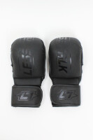 Less Talk Athletics MMA Sparring Gloves Vegan Black