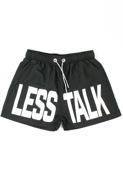 Less Talk Swimshorts Black