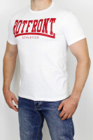 Less Talk T-Shirt Rotfront White 2XL
