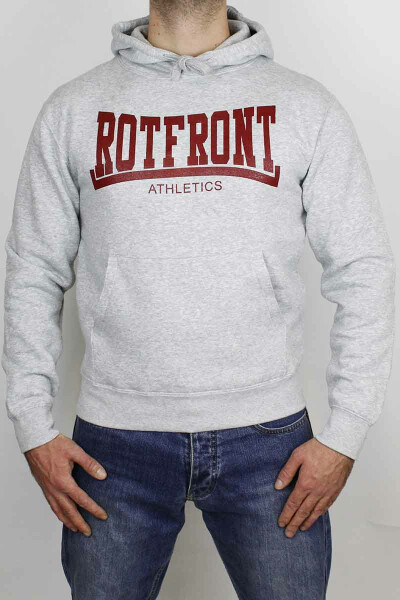 Less Talk Hoodie Rotfront Grey