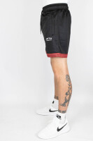 Less Talk Mesh Shorts Black Rust