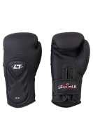 Less Talk Muay Thai Boxing Gloves Vegan Black