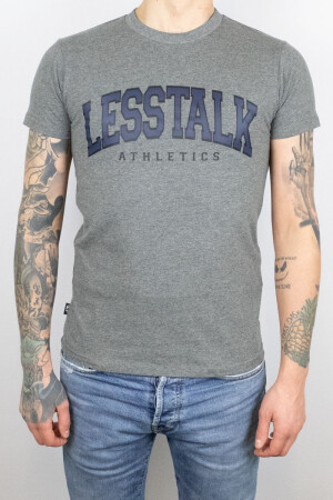 Less Talk College T-Shirt Dark Grey