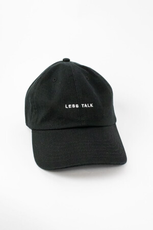 Less Talk Cap Black