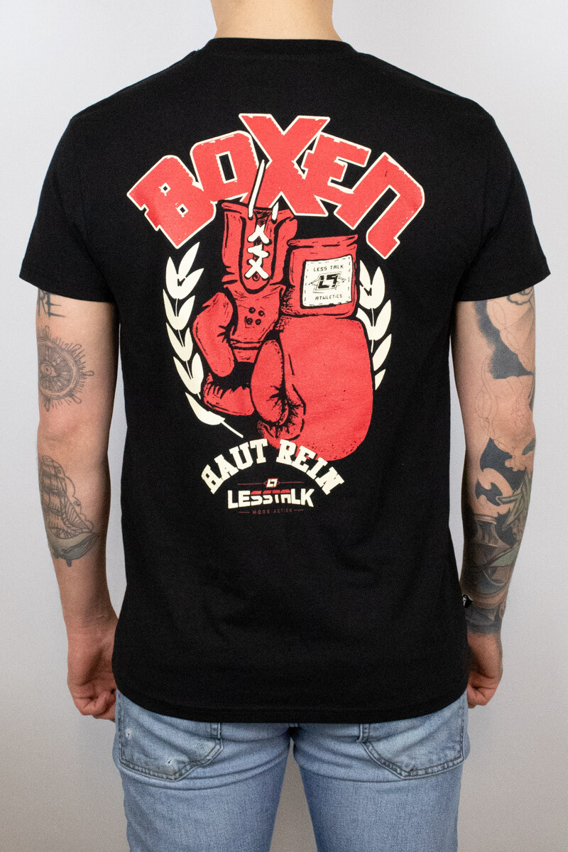 Less Talk T-Shirt Boxen Haut Rein Black