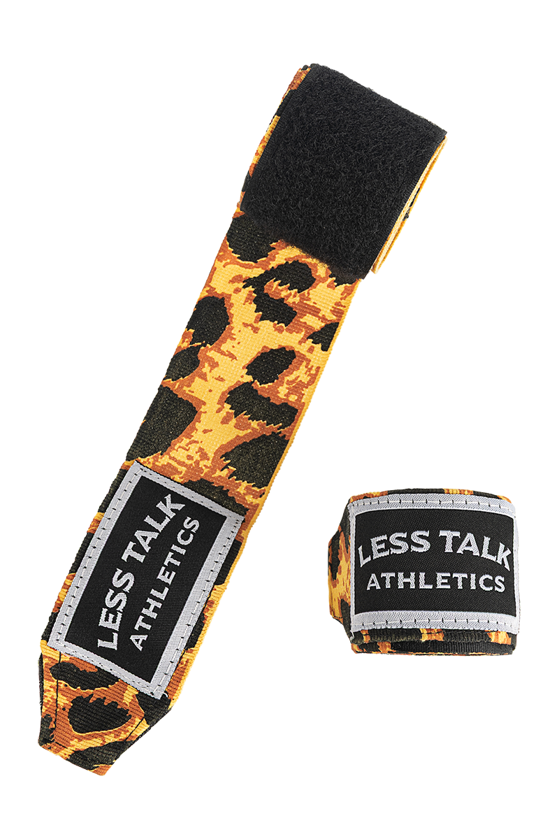 Less Talk Handwraps Leopard 460cm box