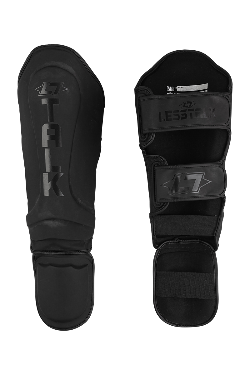 Less Talk Shinguard Vegan Black