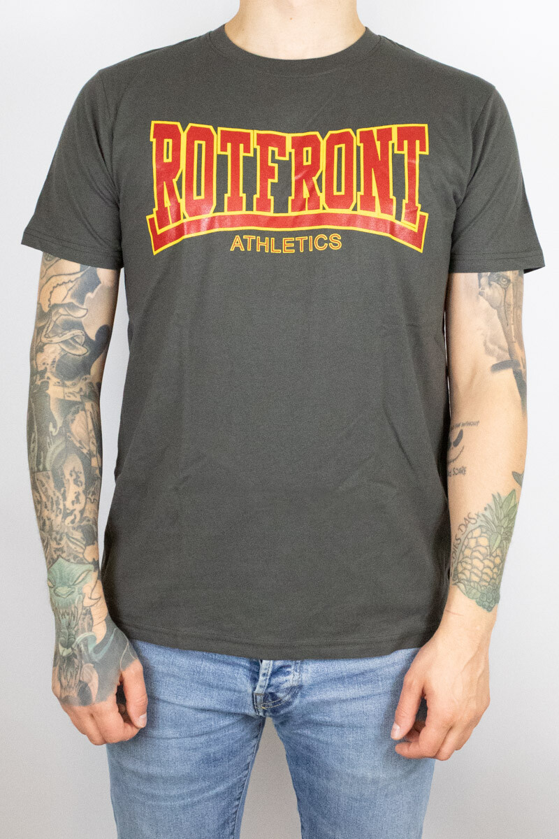 Less Talk T-Shirt Rotfront Light Charcoal