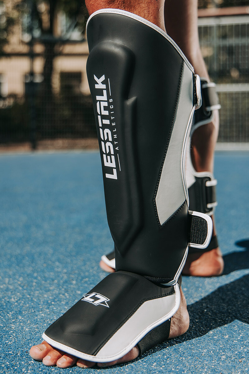 Less Talk Shinguard T34 Black White box