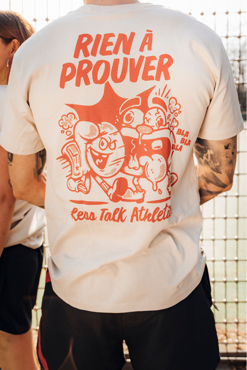 Less Talk T-Shirt Rien a Prouver Bone