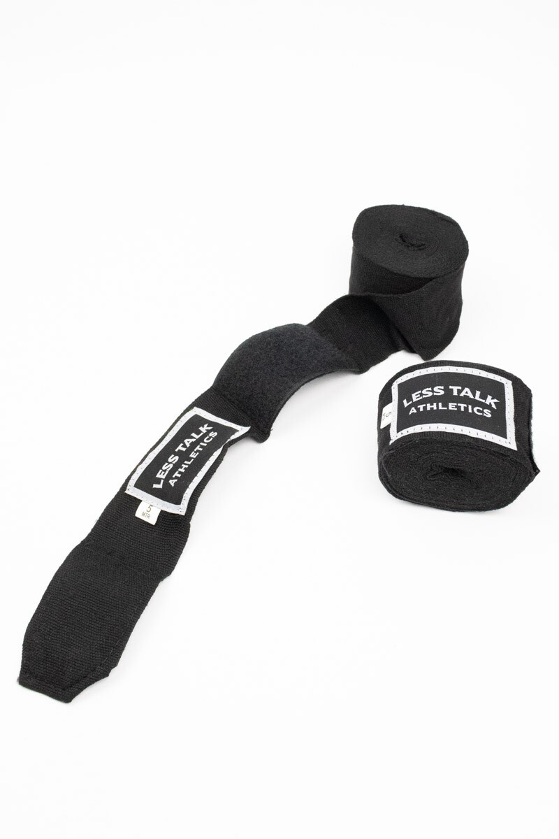 Less Talk Athletics Handwraps Black 500c box