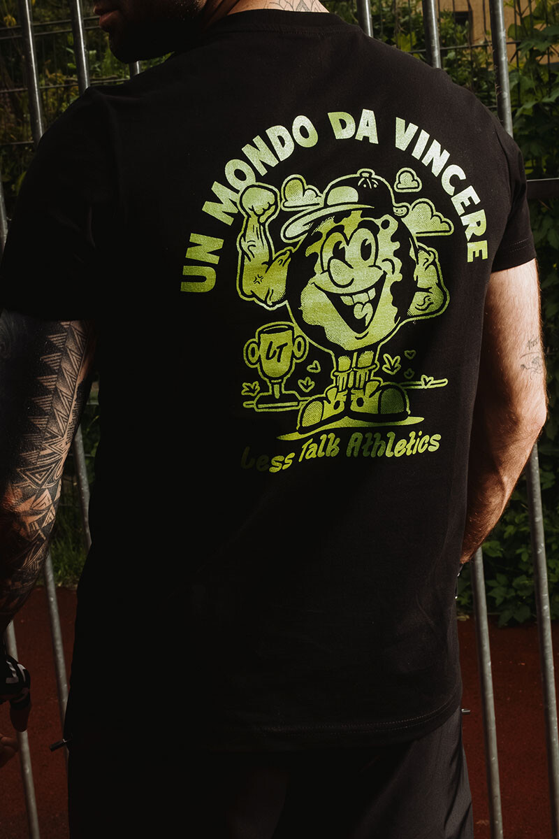 Less Talk T-Shirt Un Mondo Da Vincere Bl box